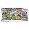 Image 1 : 5 SEALED POKEMON BOOSTER PACKS