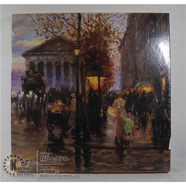 SEALED 500PC "A STREET IN PARIS" JIGSAW PUZZLE