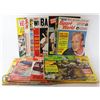 Image 1 : BOX W/ 23 VINTAGE SPORTS MAGAZINES. 1960'S & 70'S.