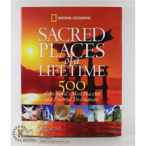 NATIONAL GEOGRAPHIC 500 SACRED PLACES