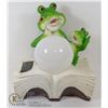 Image 1 : FROG SOLAR GARDEN FIGURE