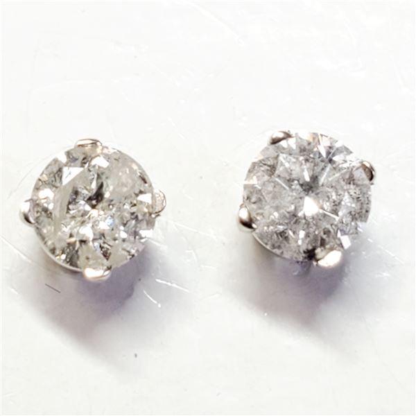 TN188-38 14K  DIAMOND EARRINGS