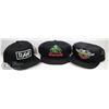 Image 1 : LOT OF 3 NEW HATS