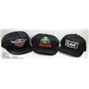 Image 1 : LOT OF 3 NEW HATS