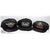 Image 1 : LOT OF 3 NEW HATS