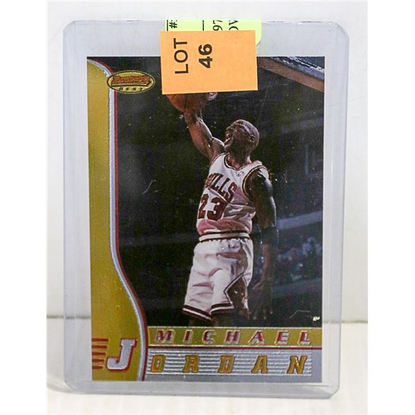 1997 MICHAEL JORDAN # 80 BOWMANS BEST CARD