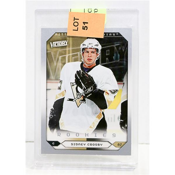 2005 CROSBY ROOKIE CARD VICTORY # 285
