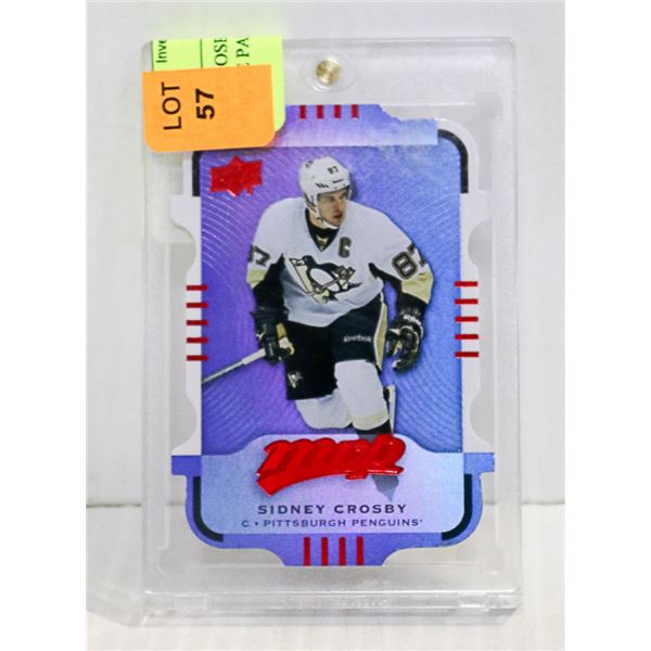 2015 CROSBY # 153 MVP LEVEL 3 PURPLE PARALLEL