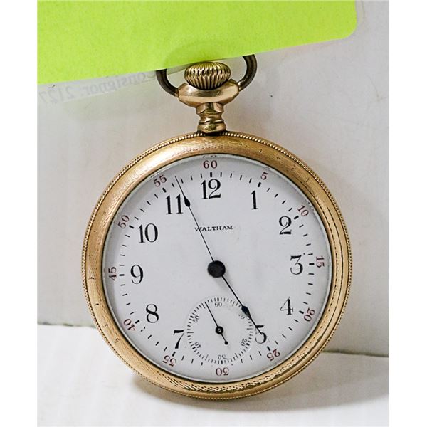 VINTAGE WALTHAM POCKET WATCH WORKS