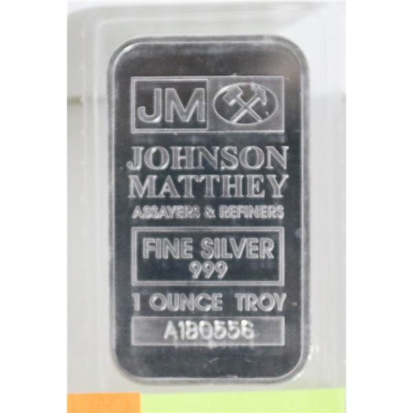 1 TROY OUNCE SILVER BAR