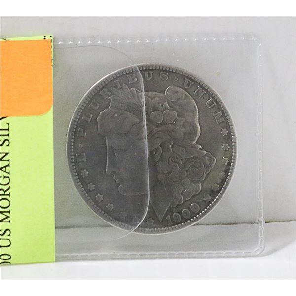 1900 US MORGAN SILVER DOLLAR