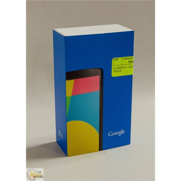 LG NEXUS 5 - 4G/LTE ANDROID 16 GB TOUCH