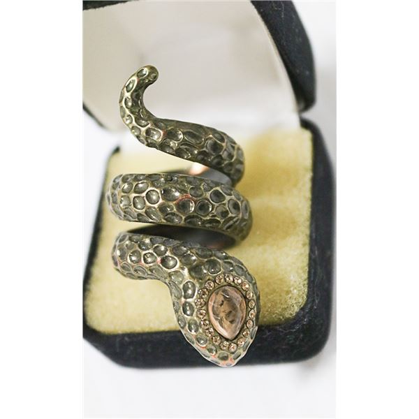LARGE WRAP AROUND SNAKE RING