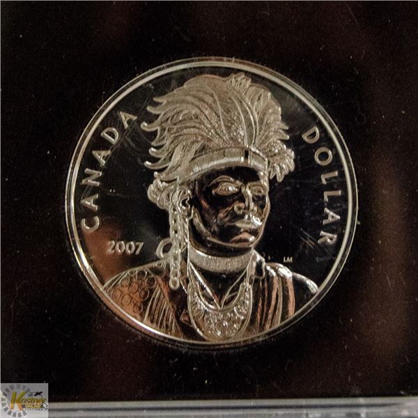 2007 SILVER DOLLAR THAYENDANGEA