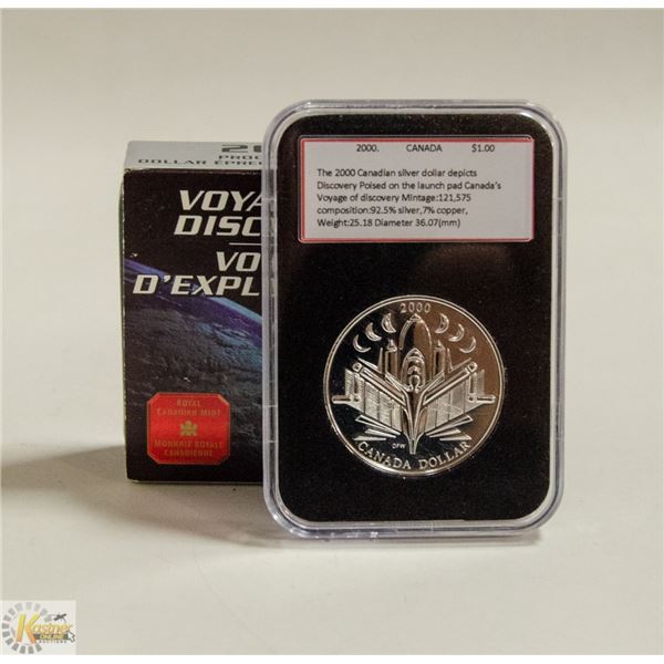 2000 SILVER DOLLAR VOYAGE OF DISCOVERY