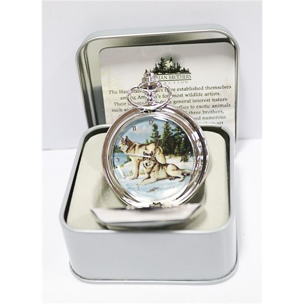 POCKET WATCH HAUTMAN BROTHERS