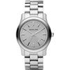 Image 1 : NEW MICHAEL KORS ST. STEEL SILVER DIAL MSRP $289
