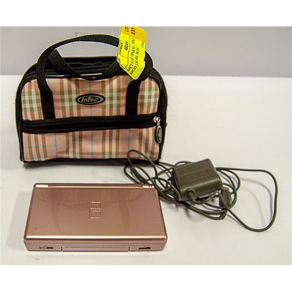 METALLIC PINK NINTENDO DS LITE MOD USG 001 /W PWR