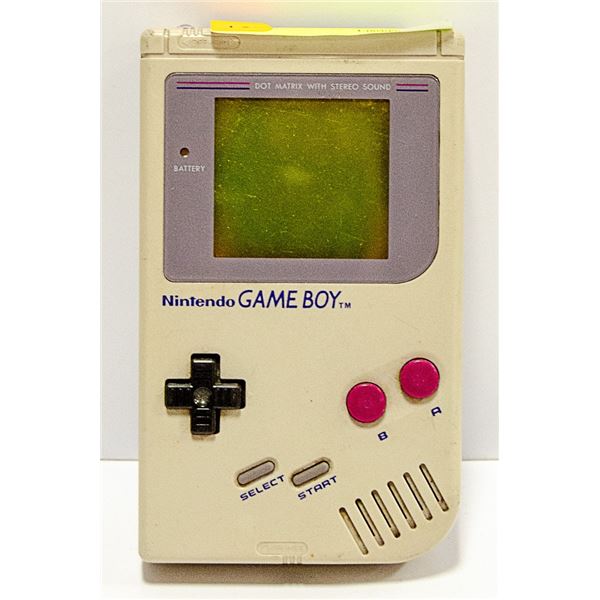 1989 MOD DMG 01 GAME BOY HANDHELD. TESTED