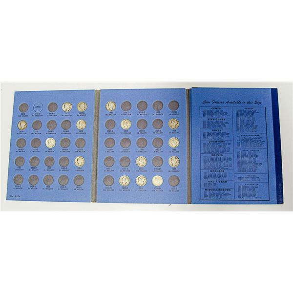 39 USA 90% MERCURY DIMES IN ALBUM