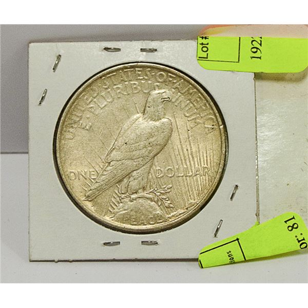 1922 PEACE SILVER DOLLAR
