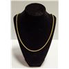 Image 1 : BIRKS LONG GOLD ROPE CHAIN NECKLACE