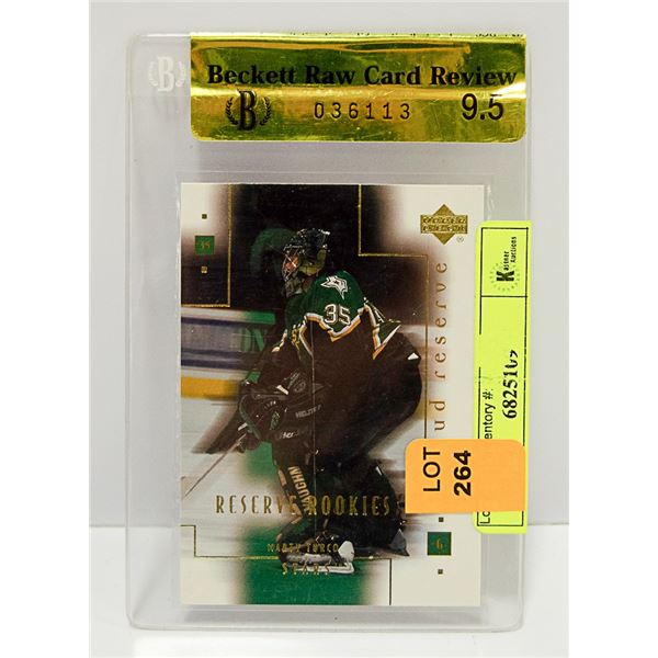 BGS 9.5 TURCO ROOKIE CARD BECKETT GRADED