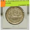 Image 1 : 1952 FULL WATERLINES GVI SILVER DOLLAR COIN