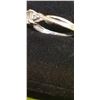Image 5 : STORAGE FIND 10K STAMPED WHITE GOLD RING SIZE 6