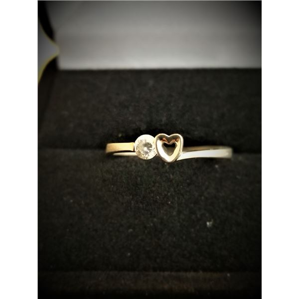 STORAGE FIND HEART SHAPED RING SZ 7-3/4