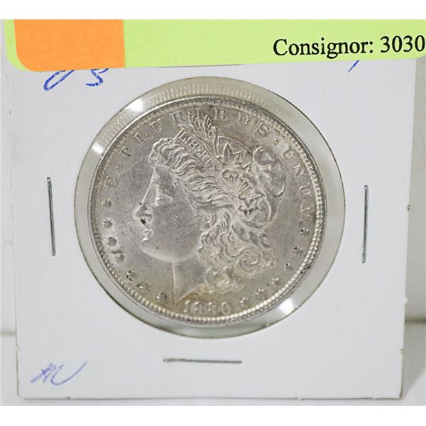 1880 US MORGAN SILVER DOLLAR