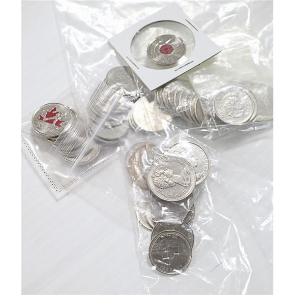 LOT OF ASSORTED SPECIAL EDITION CANADIAN COINS