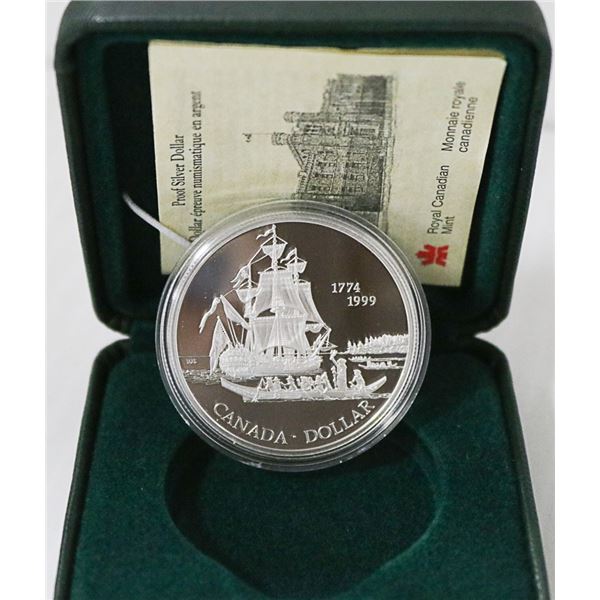 92.5 SILVER DOLLAR QUEEN CHARLOTTE SHIP 25G PROOF
