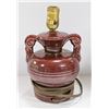Image 1 : BURGANDY LAMP MEDELTA CROCKERY
