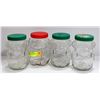 Image 1 : LOT OF 4 KRAFT PEANUT BUTTER JARS