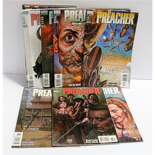 20 X PREACHER COMICS T.V. SHOW NO DOUBLES