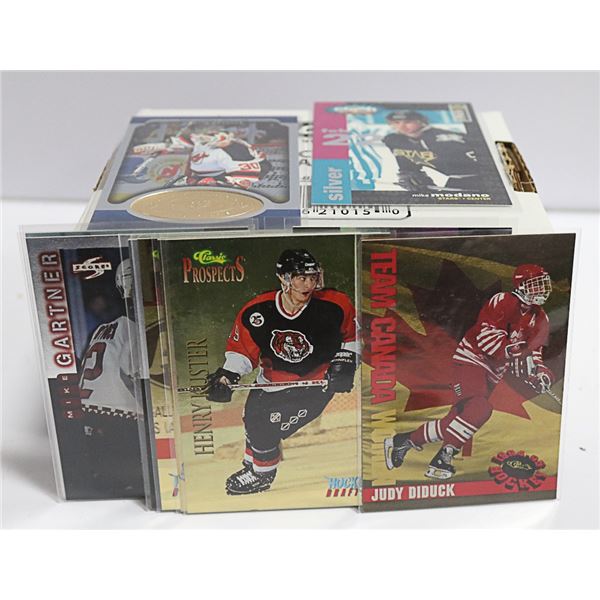 200 ROOKIES & PARALLEL HOCKEY CARDS NHL ESTATE