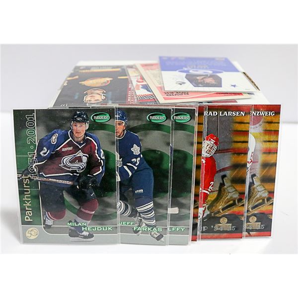 200 ROOKIES & PARALLEL HOCKEY CARDS NHL ESTATE