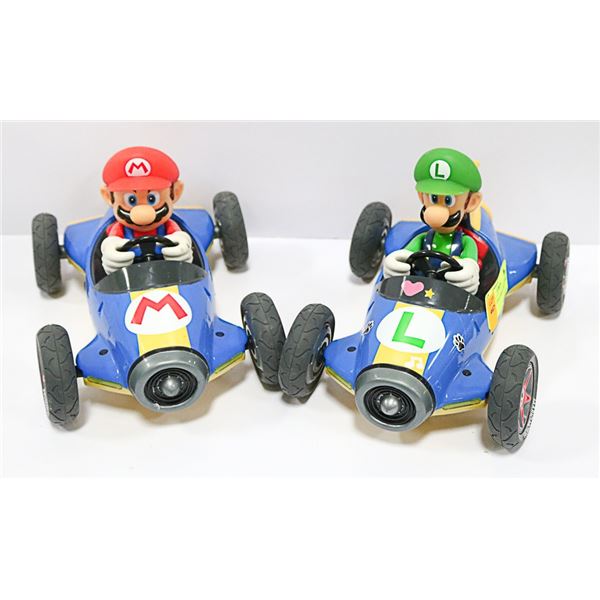 MARIO & LUIGI LARGE COLLECTORS CARS SET