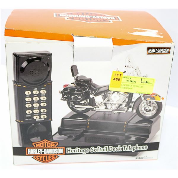 NEW COLLECTIBLE OFFICIAL HARLEY-DAVIDSON