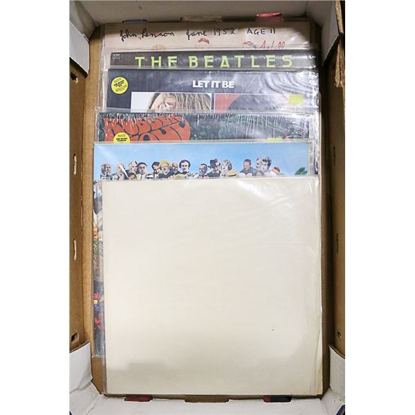 ESTATE COLLECTION OF "THE BEATLES" VINYL
