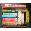 Image 1 : LARGE BOX WITH 10 VINTAGE COLLECTIBLE PUZZLES