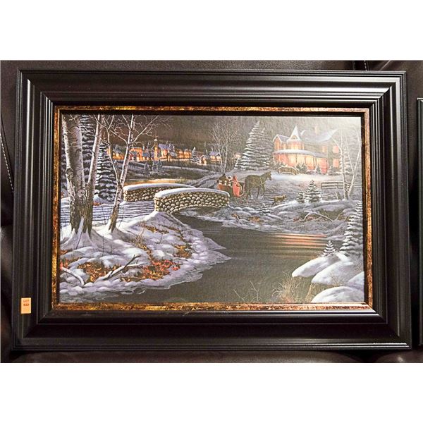 WINTER SCENE (FRAMED)