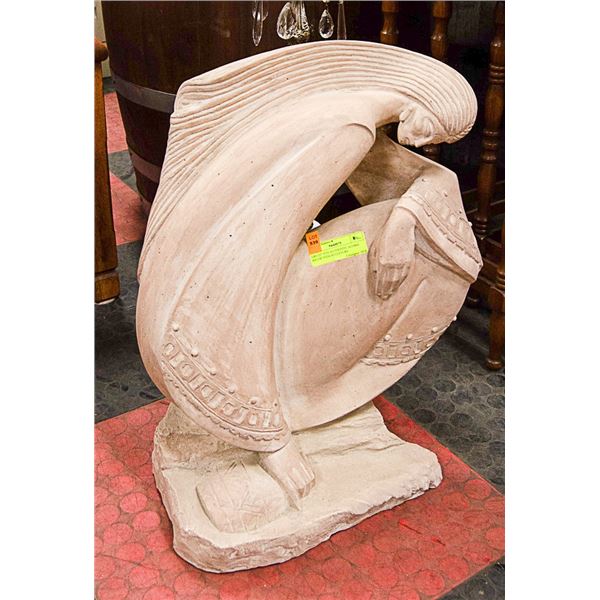 LRG 22" VTG AUTHENTIC ACOMA RIO DE VIDA SCULPTURE