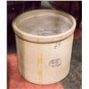 Image 1 : 3 GAL MEDALTA "STONEWARE" CROCK. NO CRACKS / CHI