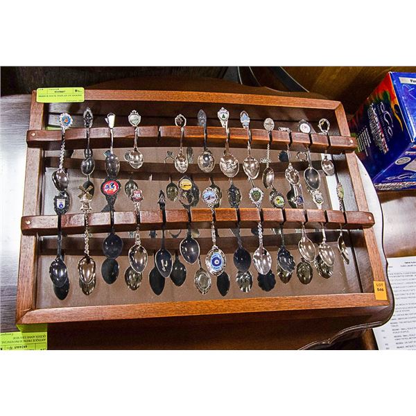 ESTATE SOLID WOOD MIRRORED SPOON HOLDER WITH