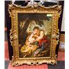Image 1 : ORNATELY FRAMED ANTIQUE STYLE PICTURE 23 X 29