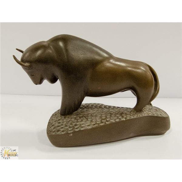 BUFFALO SCULPTURE - FORT MCMURRAY ART