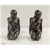 Image 1 : VTG MID CENTURY PAIR OF NUDE CHALKWARE FIGURES