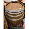 Image 1 : WINE BARREL 8 RINGS STAINED MEDIUM BROWN